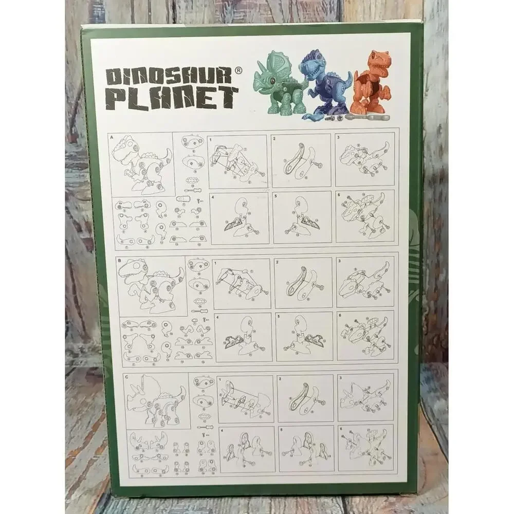 Dinosaur Planet DIY‎ Assemble Puzzle Dinosaur Toy Set